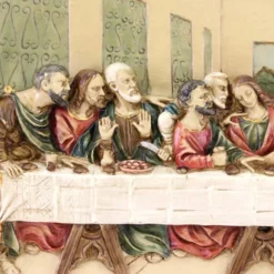 Quadro Ultima Cena Resina Colorata Cornice In Legno 53x30 Cm 10 Quadro Ultima Cena Resina Colorata Cornice In Legno 53x30 Cm -Vendite Consumabili 13200159 quadro ultima cena resina colorata cornice in legno 53x30 cmc 550x550 1