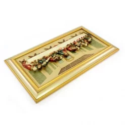 Quadro Ultima Cena Resina Colorata Cornice In Legno 53x30 Cm 13 Quadro Ultima Cena Resina Colorata Cornice In Legno 53x30 Cm -Vendite Consumabili 13200159 quadro ultima cena resina colorata cornice in legno 53x30 cmf 550x550 1