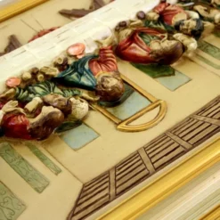 Quadro Ultima Cena Resina Colorata Cornice In Legno 53x30 Cm 14 Quadro Ultima Cena Resina Colorata Cornice In Legno 53x30 Cm -Vendite Consumabili 13200159 quadro ultima cena resina colorata cornice in legno 53x30 cmg 550x550 1