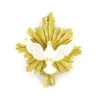 Colomba Spirito Santo Raggiera Resina 22x25 Cm