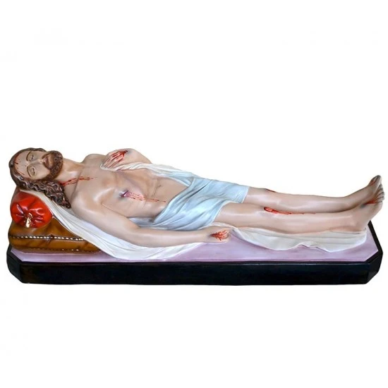 Statua Gesù Morto In Vetroresina 115 Cm 1 Statua Gesù Morto In Vetroresina 115 Cm