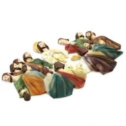 Placca Ultima Cena In Resina Da Appendere 32x21 Cm -Vendite Consumabili 154001086 placca ultima cena in resina da appendere 32x21 cmc 550x550 1