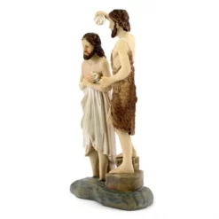 Statua Battesimo Di Gesù Resina Colorata 20 Cm -Vendite Consumabili 154001088 statua battesimo di gesu resina colorata 20 cmd 550x550 1