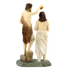 Statua Battesimo Di Gesù Resina Colorata 20 Cm -Vendite Consumabili 154001088 statua battesimo di gesu resina colorata 20 cmf 550x550 1