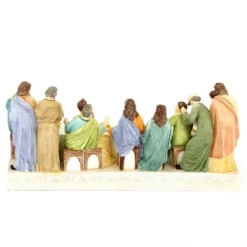 Statua Ultima Cena In Resina Colorata 40x18 Cm 11 Statua Ultima Cena In Resina Colorata 40x18 Cm -Vendite Consumabili 154001091 statua ultima cena in resina colorata 40x18 cme 550x550 1