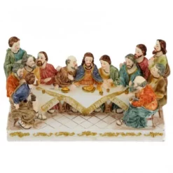 Statua Ultima Cena In Resina Colorata 19,5x11 Cm -Vendite Consumabili 154001135 statua ultima cena in resina colorata 19 5x11 cmf 550x550 1