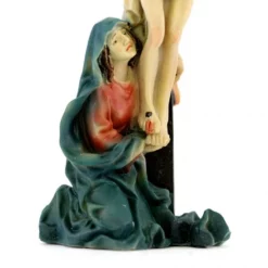 Crocifissione Di Gesù Resina Colorata 9 Cm -Vendite Consumabili 154001160 crocifissione di gesu resina colorata 9 cmc 550x550 1