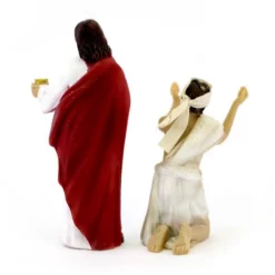 Scena Guarigione Del Cieco Resina Colorata 9 Cm -Vendite Consumabili 154001161 scena guarigione del cieco resina colorata 9 cmc 550x550 1