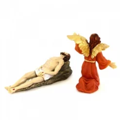 Gesù Morto Con Angelo Resina Colorata 9 Cm -Vendite Consumabili 154001164 gesu morto con angelo resina colorata 9 cmc 550x550 1