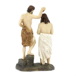Statua Scena Battesimo Di Gesù Resina Colorata 9 Cm -Vendite Consumabili 154001172 statua scena battesimo di gesu resina colorata 9 cmc 550x550 1