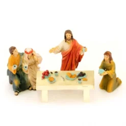 Scena Nozze Di Cana Resina Colorata 9 Cm -Vendite Consumabili 154001174 scena nozze di cana resina colorata 9 cmb 550x550 1