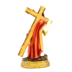 Statua Gesù Porta La Croce In Resina 13 Cm -Vendite Consumabili 154001202 statua gesu porta la croce in resina 13 cmc 550x550 1