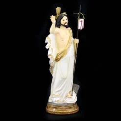 Statua Gesù Risorto In Resina Colorata 22 Cm -Vendite Consumabili 154001203 statua gesu risorto in resina colorata 22 cme 550x550 1