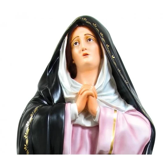 Statua Madonna Addolorata In Vetroresina 150 Cm 2 Statua Madonna Addolorata In Vetroresina 150 Cm - immagine 2