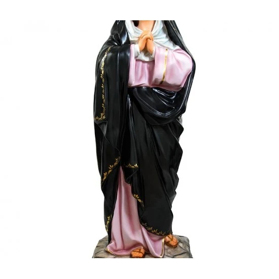 Statua Madonna Addolorata In Vetroresina 150 Cm 3 Statua Madonna Addolorata In Vetroresina 150 Cm - immagine 3