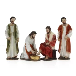 Scena Lavanda Dei Piedi Resina 12,6 Cm