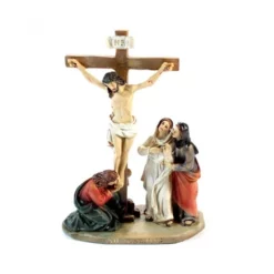 Statue Via Crucis In Resina 8-10 Cm 14 Pz -Vendite Consumabili 1540016 l statue via crucis in resina altezza cm 8 10 pezzi 14 550x550w