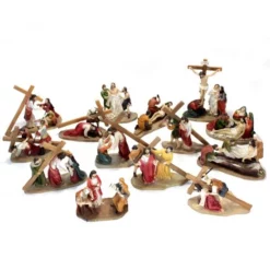 Statue Via Crucis In Resina 8-10 Cm 14 Pz -Vendite Consumabili 1540016 p statue via crucis in resina altezza cm 8 10 pezzi 14 550x550w