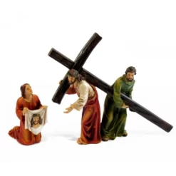 Scena Statue Via Crucis La Veronica 16,5 Cm