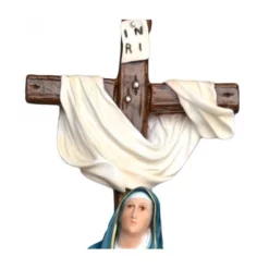 Statua Della Pietà In Resina 60 Cm -Vendite Consumabili 15400235 b statua della pieta con croce in resina altezza cm 62 550x550w
