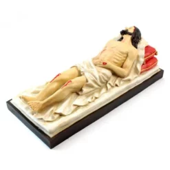 Statua Gesù Morto In Resina Colorata 8x20x8,5 Cm -Vendite Consumabili 1540027 c statua gesu morto in resina colorata misura cm 8x20x8 5 550x550w