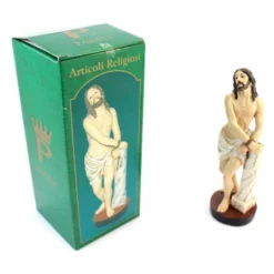 Statua Cristo Alla Colonna In Resina Colorata 20 Cm -Vendite Consumabili 1540029 c statua cristo alla colonna in resina 550x550w