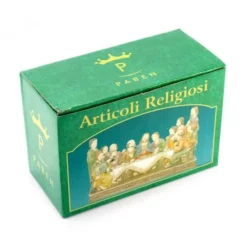 Statua Ultima Cena In Resina 9x15x6 Cm -Vendite Consumabili 154005 statua ultima cena in resina colorata 9 cmd 550x550w