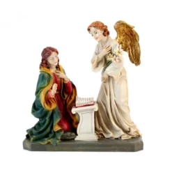 Statua Annunciazione In Resina 16 Cm