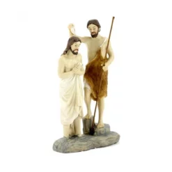 Statua Battesimo Di Gesù Resina 13,5 Cm 6 Statua Battesimo Di Gesù Resina 13,5 Cm -Vendite Consumabili 15400598 battesimo di gesu in resina colorata 13 5 cmb 550x550w