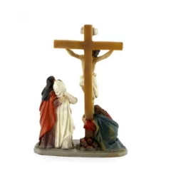 Gruppo Crocifissione In Resina Colorata 16 Cm -Vendite Consumabili 15400829 gruppo crocifissione in resina colorata altezza cm 16d 550x550w