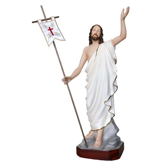 Statua Gesù Risorto In Resina 50 Cm 1 Statua Gesù Risorto In Resina 50 Cm