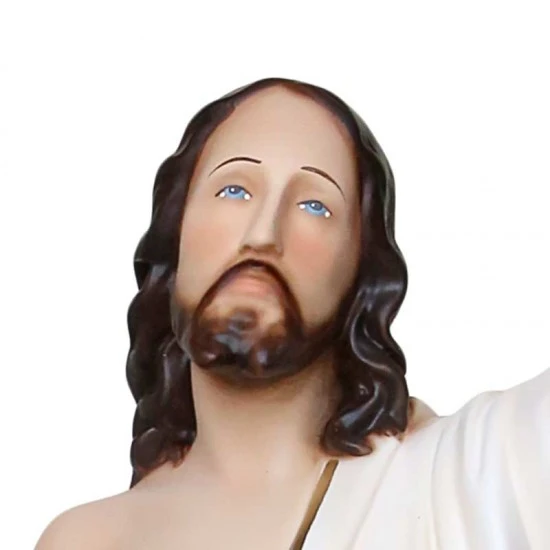 Statua Gesù Risorto In Resina 50 Cm 2 Statua Gesù Risorto In Resina 50 Cm - immagine 2