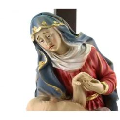 Statua Della Pietà In Resina Colorata 50 Cm -Vendite Consumabili 15400925 statua pieta in resina colorata 50 cme 550x550w