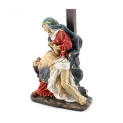 Statua Della Pietà In Resina Colorata 50 Cm -Vendite Consumabili 15400925 statua pieta in resina colorata 50 cmi 550x550w