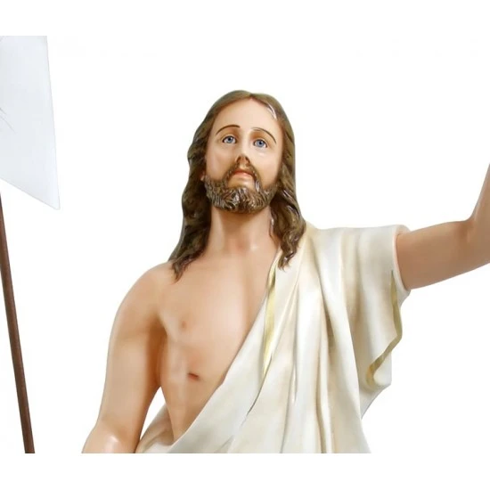 Statua Gesù Risorto In Vetroresina 165 Cm 2 Statua Gesù Risorto In Vetroresina 165 Cm - immagine 2