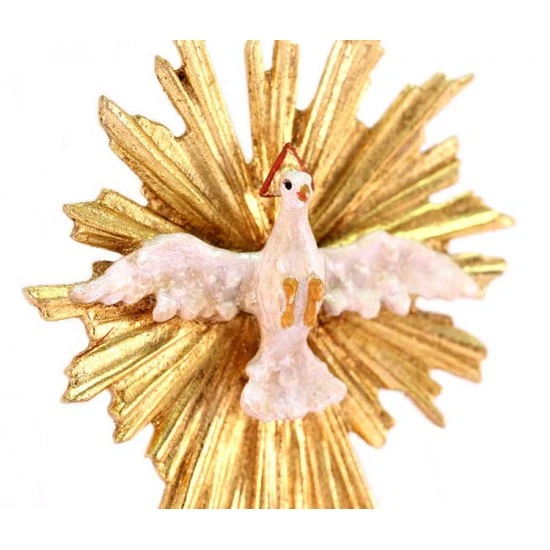 Spirito Santo Raggiera Con Coda 8x14 Cm 5 Spirito Santo Raggiera Con Coda 8x14 Cm - immagine 5