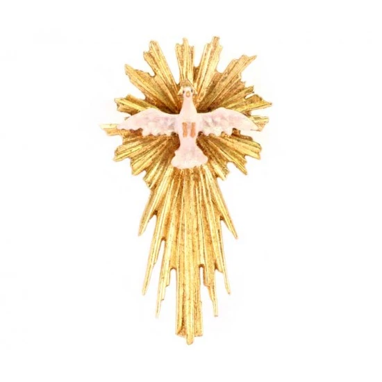 Spirito Santo Raggiera Con Coda 6x11 Cm 1 Spirito Santo Raggiera Con Coda 6x11 Cm