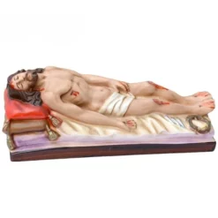 Statua Gesù Morto In Resina 27 Cm