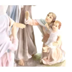 Statua Gesù Al Calvario In Resina Colorata 29 Cm -Vendite Consumabili 15400970 statua gesu al calvario in resina colorata 29 cmd 550x550w