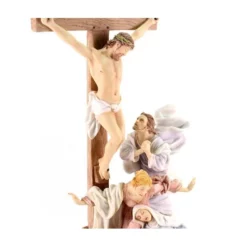 Gruppo Crocifissione Di Gesù Resina Colorata 32 Cm -Vendite Consumabili 15400971 gruppo crocifissione di gesu resina colorata 32 cmd 550x550w