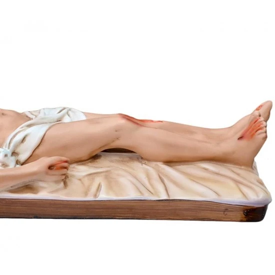 Statua Gesù Morto In Resina 50 Cm 3 Statua Gesù Morto In Resina 50 Cm - immagine 3