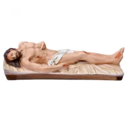 Statua Gesù Morto In Resina 50 Cm