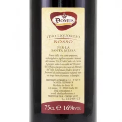Vino Da Messa Rosso Liquoroso Dolce - 75 Cl Domus -Vendite Consumabili 168001 03 vino da messa rosso liquoroso dolce 75 cl domus 550x550 1
