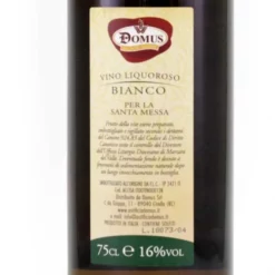 Vino Da Messa Bianco Liquoroso Dolce - 75 Cl Domus -Vendite Consumabili 168002 03 vino da messa bianco liquoroso dolce 75 cl domus 550x550 1