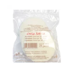 Ostia Sottile Conf 25 Pz Diametro 7,4 Cm -Vendite Consumabili 169002 b ostia sottile confezione 25 pezzi diametro cm 7 4 550x550w