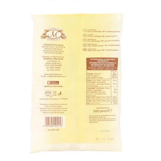 Particola Bianca Tradizionale Morreale 500 Pz. Diametro 35 Mm 4 Particola Bianca Tradizionale Morreale 500 Pz. Diametro 35 Mm - immagine 4