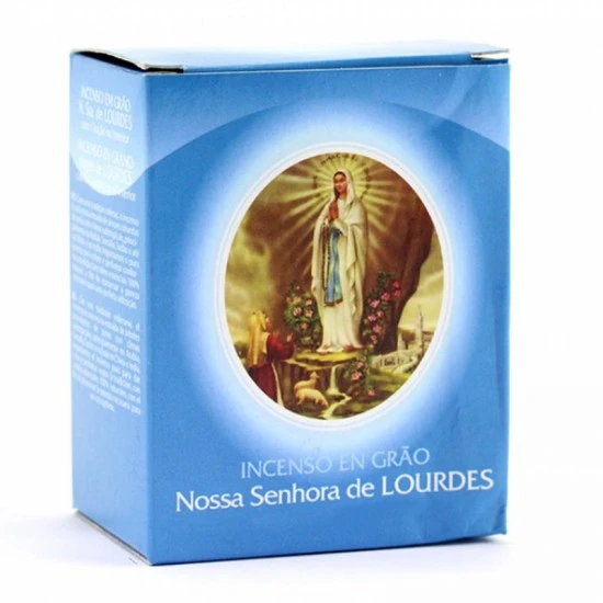 Incenso In Resina Naturale Madonna Di Lourdes 125 G 2 Incenso In Resina Naturale Madonna Di Lourdes 125 G - immagine 2
