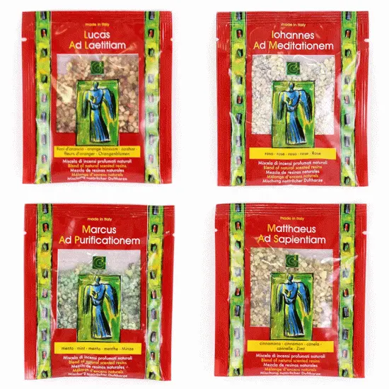 Confezione Incensi Evangelisti 4 Pezzi 25 G 2 Confezione Incensi Evangelisti 4 Pezzi 25 G - immagine 2