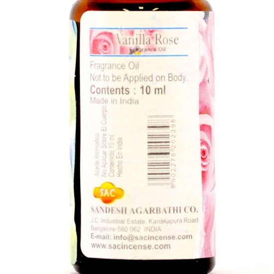 Olio Profumato Vaniglia E Rosa Sac 10 Ml 4 Olio Profumato Vaniglia E Rosa Sac 10 Ml - immagine 4