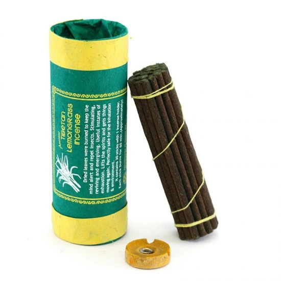 Bastoncini Di Incenso Tibetano Lemongrass Citronella 35 G 1 Bastoncini Di Incenso Tibetano Lemongrass Citronella 35 G